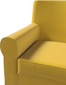 Pokrowiec na fotel Ektorp Jennylund kolor żółty tkanina welwetowa