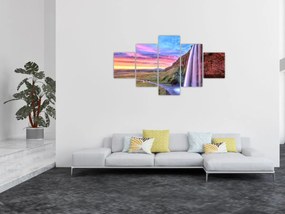 Obraz - Wodospad Seljalandsfoss (125x70 cm)