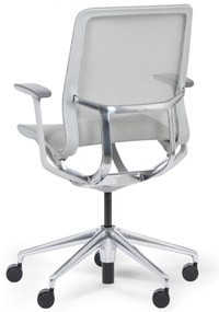 Krzesło biurowe ELVI, szary