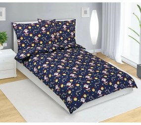 Bellatex Dziecięca pościel bawełniana Święta krasnal, 140 x 200 cm, 70 x 90 cm