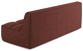 Bordowy moduł sofy Kalai – Makamii