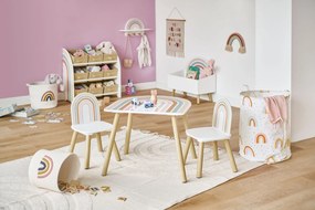 Wieszak ścienny z półeczką RAINBOW