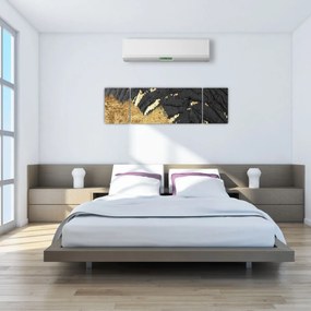 Obraz - Złota struktura N⁰1 (170x50 cm)