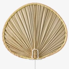 Lampa Ścienna Z Bambusa Na Zewnątrz Kilda Miel - Sklum