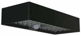 LED Kinkiet solarny z czujnikiem LED/6W/3,7V IP65 4000K 3000 mAh czarny