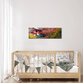 Obraz - Daigodji (z zegarem) (90x30 cm)
