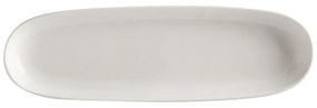 Biały porcelanowy talerz Maxwell &amp; Williams Basic, 40x12,5 cm