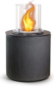 Kominek bioetanolowy MODIGLIANI z szarego żeliwa do użytku wewnątrz i na zewnątrz, śr. 36 x wys. 56