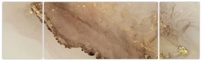 Obraz - Złoty brokat (170x50 cm)