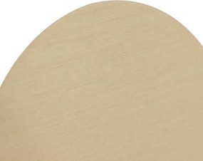 Designerska lampa ścienna okrągła złota - Pulley