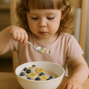 Sztućce dla dzieci ze stali nierdzewnej w kolorze srebrnym 3 szt. – Orion