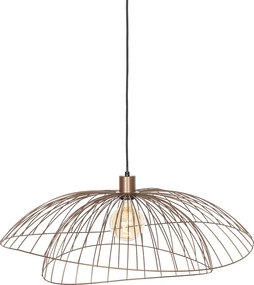 Designerska lampa wisząca brązowa 45 cm - Pua