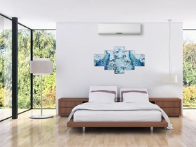 Obraz pawi (125x70 cm)