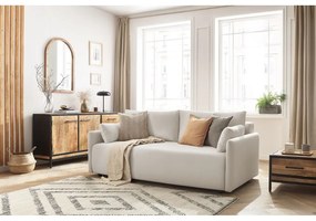 Beżowa rozkładana sofa 211 cm Marcel – Bobochic Paris