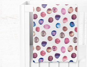 Biały koc dziecięcy muślinowy 75x100 cm Shells – Mijolnir