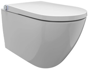 Toaleta myjąca Basic 1102 białaSpłukiwania Vortex 180° - Oświetlenie nocne