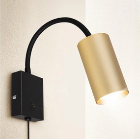 Brilagi - Regulowana lampa ścienna SELE 1xGU10/30W/230V czarna/złota