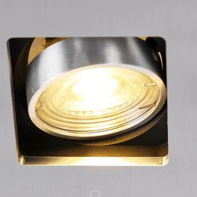 Inteligentny reflektor wpuszczany aluminiowy z WiFi GU10 z możliwością przechylania - Qure