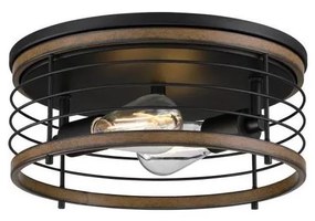 Westinghouse 61250 - Plafon ACKTON 2xE27/60W/230V barnwood