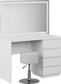 Stół do toalety biały 110x45x77.2 viktoria