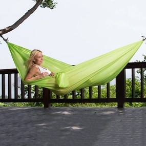 Hamak kolumbijski 275 x 140 limonka PATIO