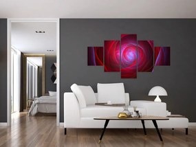 Abstrakcyjny obraz oczu (125x70 cm)