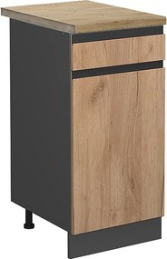 Szafka dolna do kuchni złoty dąb energetyczny 40x60x81.6 r-line