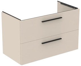 Kremowa wisząca szafka pod umywalkę 100x63 cm i.Life B – Ideal Standard