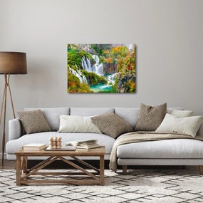 Obraz - Park Narodowy Jezior Plitwickich (70x50 cm)