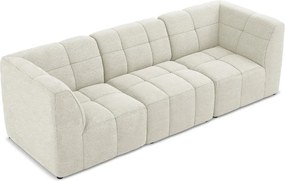 Beżowa sofa z materiału bouclé 255 cm Aloha – Makamii