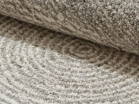 Dywan tuftowany 100% wełna - 200 x 290 cm - Szary - 1800g/m² - NELUNE