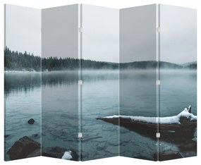 Parawan - Lodowe Jezioro Nordyckie (210x170 cm)