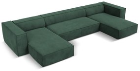 Ciemnozielony narożnik (w kształcie litery "U") Madame – Windsor &amp; Co Sofas