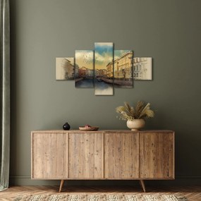 Obraz - Rzeka Mojka, Sankt Petersburg, Rosja (125x70 cm)