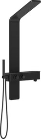 Mexen Strit panel prysznicowy, czarny - 7625-02-70