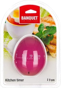 Banquet Minutka – przyrząd kuchenny Culinaria„Jajko”, różowy