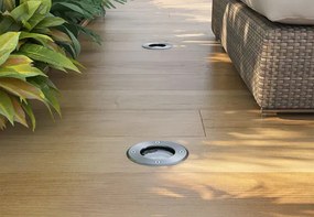 3 sztuki okrągłych lamp najazdowych LED - O018-Alder