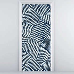 Fototapeta na drzwi - Linie 3D (95x205cm)