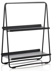 Czarny metalowy regał 43x58 cm A-Table – Zone