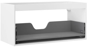 Mexen Box-A korpus szafki podumywalkowej 100 cm, 1 szuflada, biały mat - 91AX0-1000-470-1-01