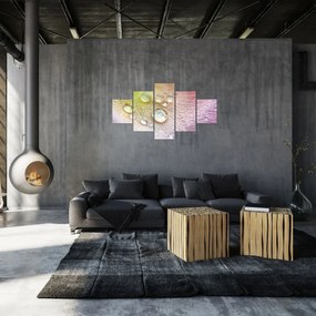 Obraz - Kropelki (125x70 cm)