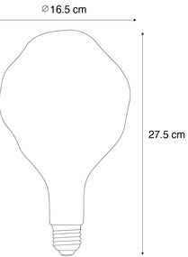 Zestaw 5 ściemnialnych żarówek LED E27 PS160 brązowe 4W 120 lm 1800K