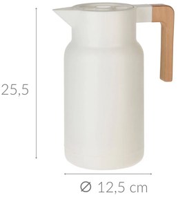 Dzbanek próżniowy WOOD, 1 l