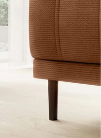 Narożnik CALDO XL Prawostronny z funkcją spania wolnostojąca w tkaninie RUN AGAIN 53 WERSAL