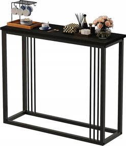 Konsola / stół do przedpokoju – czarna, elegancka I funkcjonalna (wys. 75 cm)