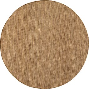 Dywan uniwersalny MIRA Brązowy koło 80 cm x 80 cm