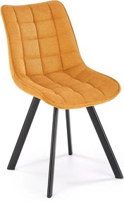 Krzesło tapicerowane K549 musztardowe