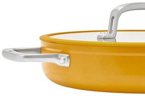 Patelnia z pokrywką/z powłoką ceramiczną ø 28 cm tegame Meda 3.0 – FABINI
