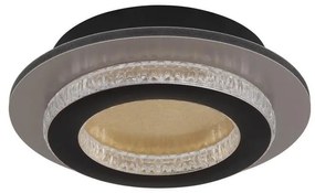 Globo 48042-12G - Lampa sufitowa LED JAYDEN LED/12W/230V, średnica 20 cm, czarna