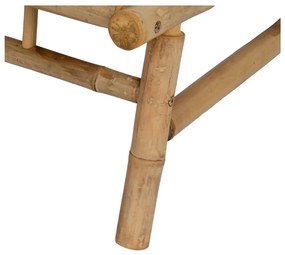 Biały fotel Bamboo – Ixia